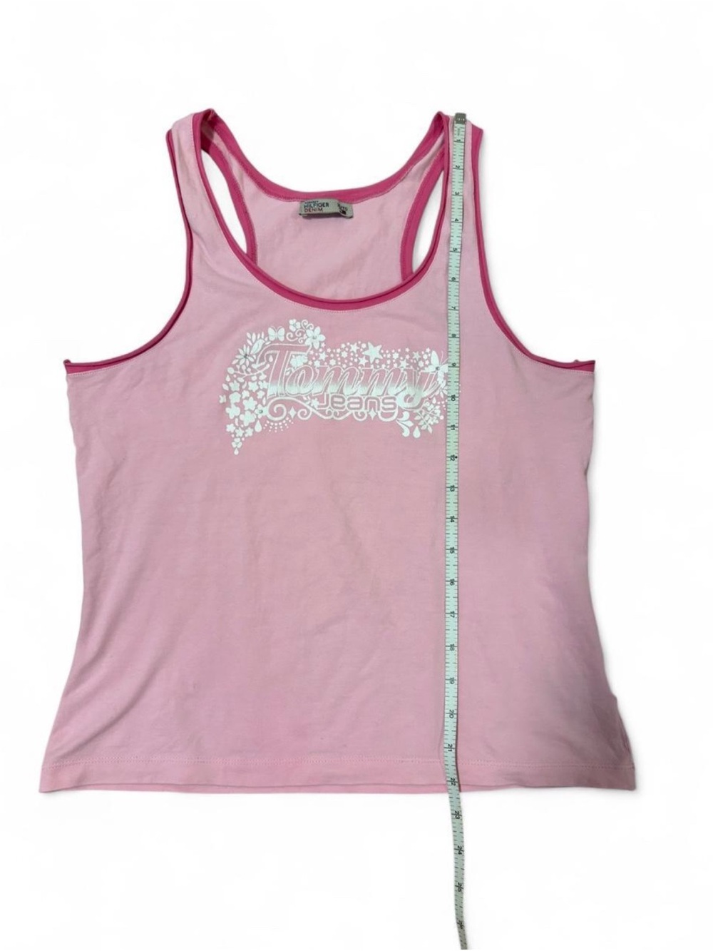 Y2K Pink Tommy Hilfiger tank top - Picture 6 of 7